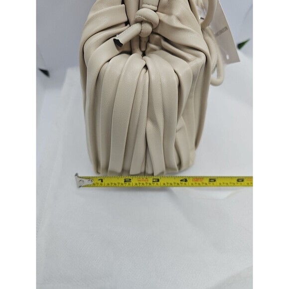 Clutch Purse and Dumpling Bag for Women By Niueimee Zhou Cream Color - Picture 8 of 8